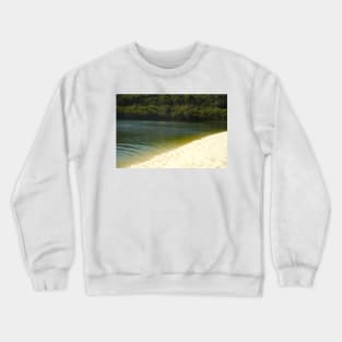 Sand Dune Meets Green Lake Crewneck Sweatshirt